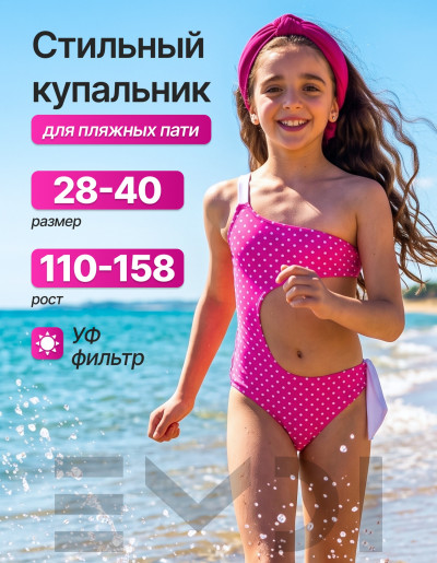 Купальник для девочки